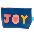 Navy JOY Eco-Leather Ditty Bag