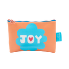 Orange JOY Eco-Leather Stash Bag