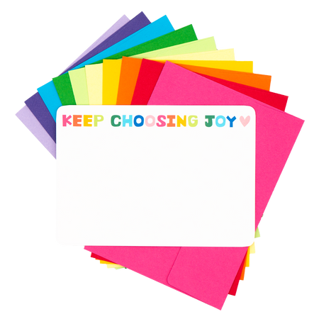 Keep Choosing Joy Flat Card Stationery Set