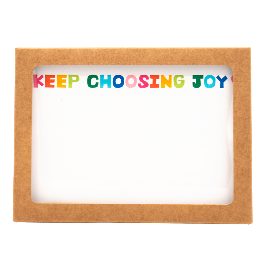 Keep Choosing Joy Flat Card Stationery Set