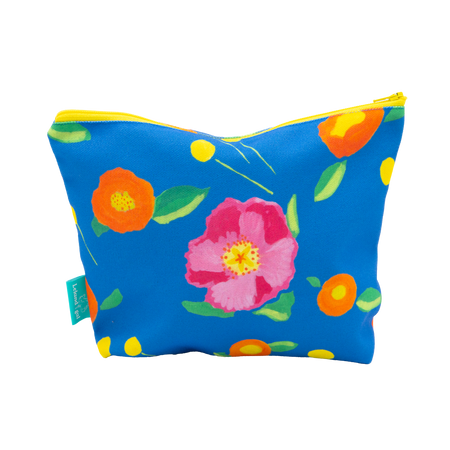 Indigo Katherine's Blooms Ditty Bag