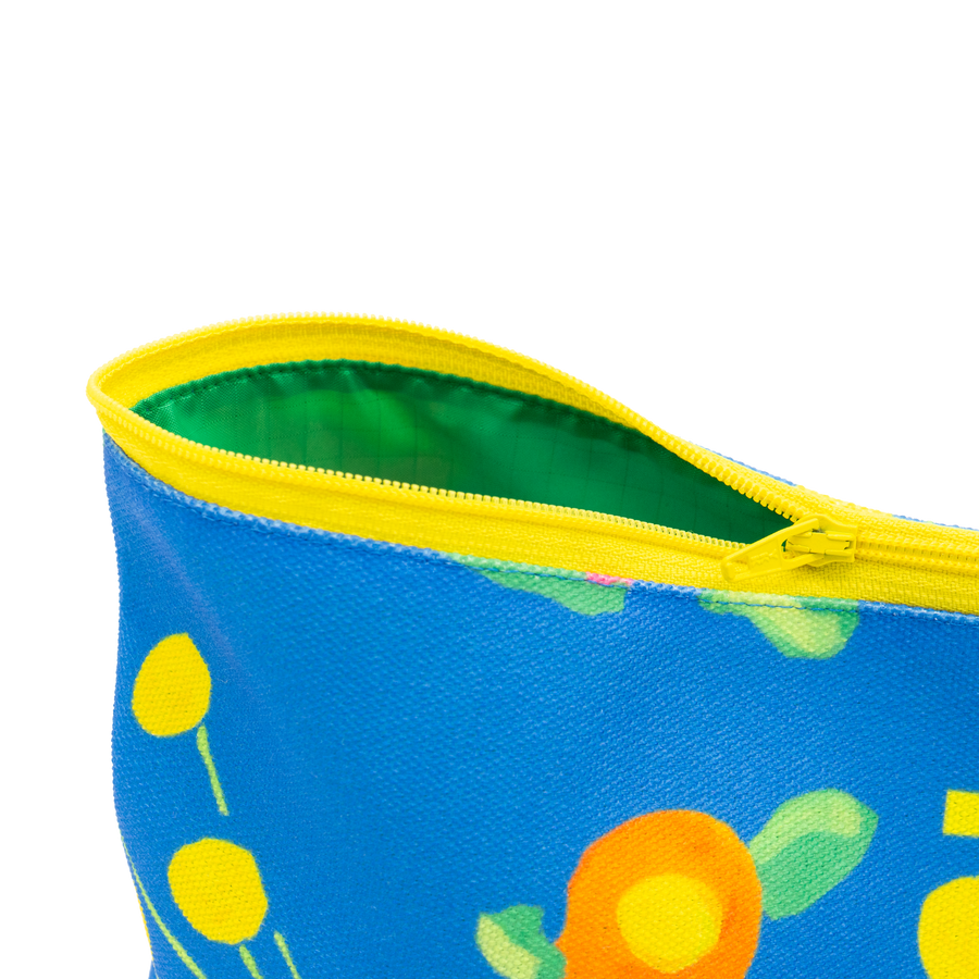 Indigo Katherine's Blooms Ditty Bag