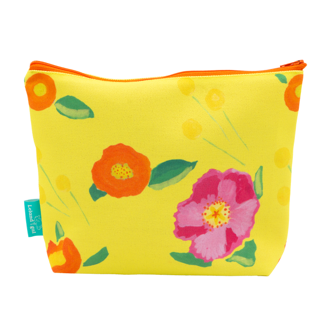 Lemon Katherine's Blooms Ditty Bag
