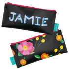 Onyx Katherine's Blooms Personalized Dew Drop Longshot Bag