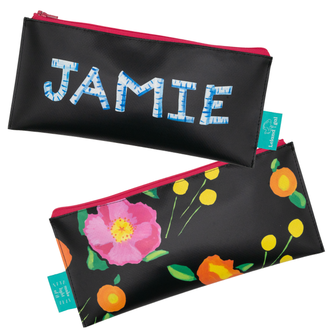 Onyx Katherine's Blooms Personalized Dew Drop Longshot Bag
