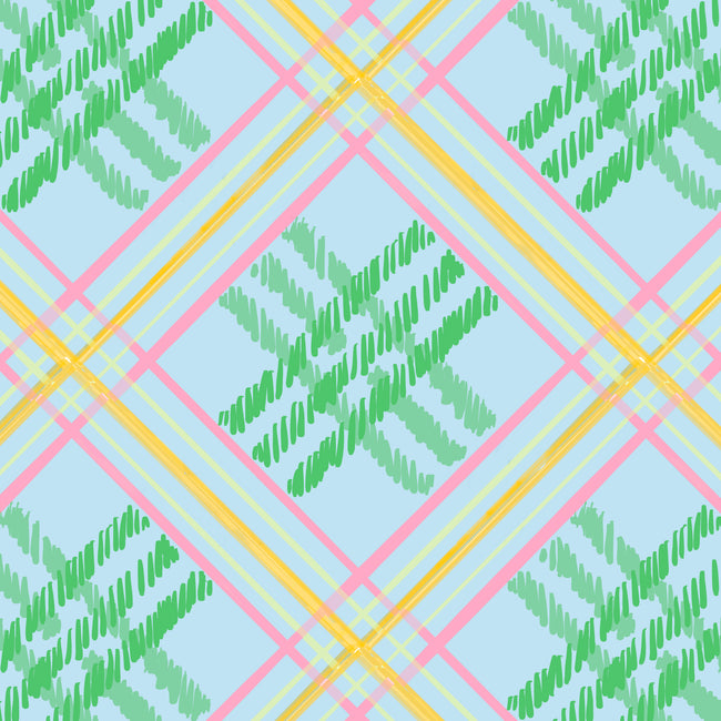 Kismit Plaid Fabric