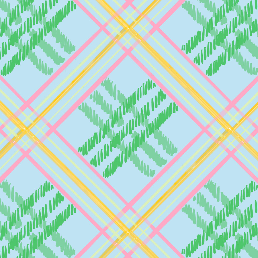 Kismit Plaid Fabric