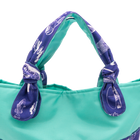Sapphire Leland Toile/Aqua Outside Bag