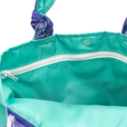 Sapphire Leland Toile/Aqua Outside Bag