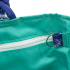 Sapphire Leland Toile/Aqua Outside Bag