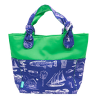 Sapphire Leland Toile/Green Outside Bag