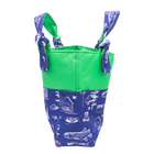 Sapphire Leland Toile/Green Outside Bag