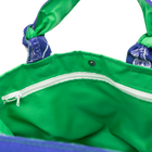 Sapphire Leland Toile/Green Outside Bag