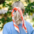 Leland Toile Satin Scarf