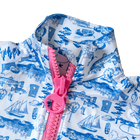 Leland Toile Quarter Big Zip