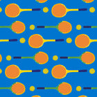 Cornflower Match Point Fabric