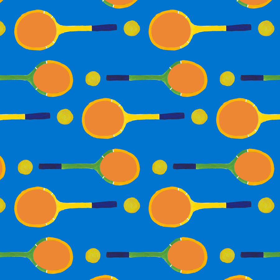 Cornflower Match Point Fabric