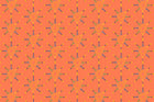 Tangerine Match Point Fabric