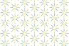 White Match Point Fabric