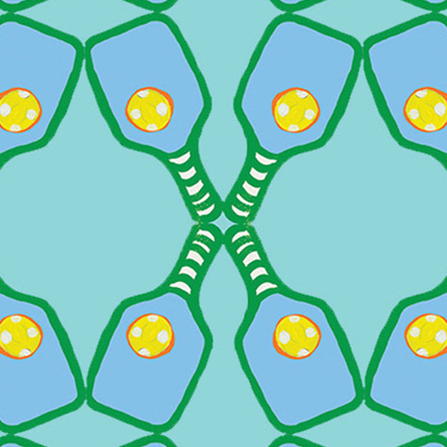 Milkglass Pickleball Lattice Fabric