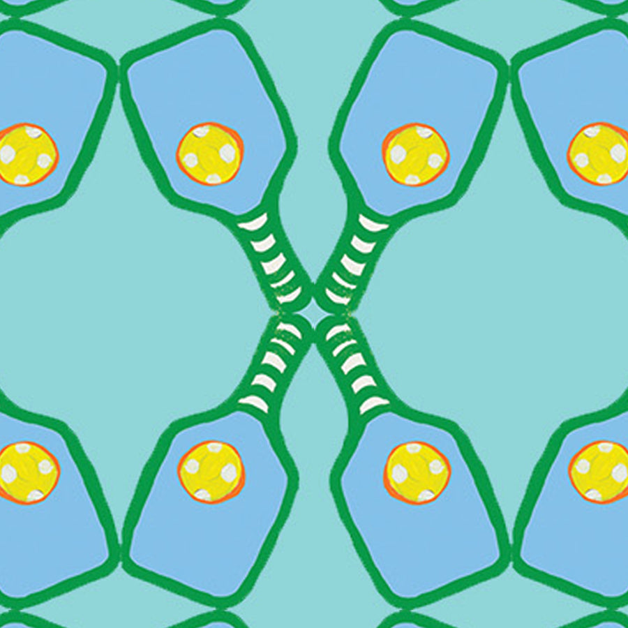 Milkglass Pickleball Lattice Fabric
