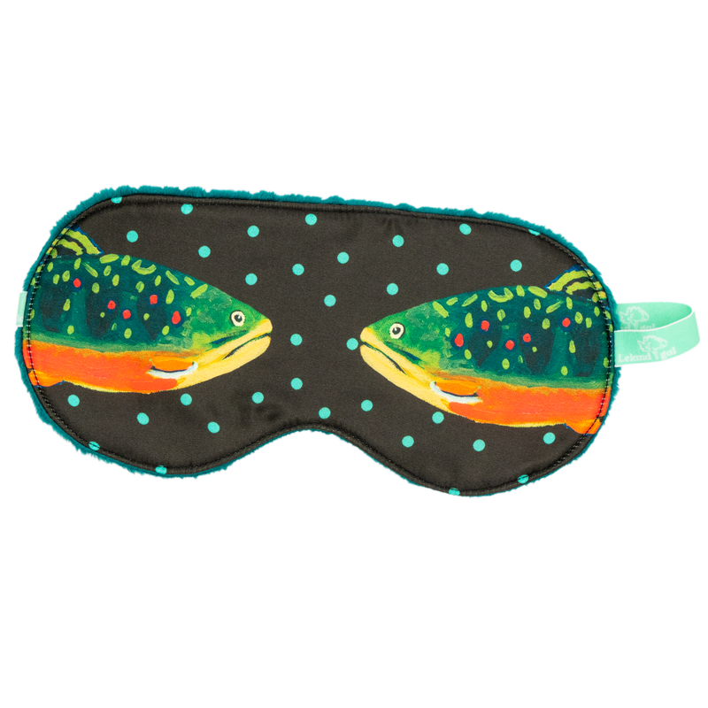 Mink Brook Trout Sleep Mask