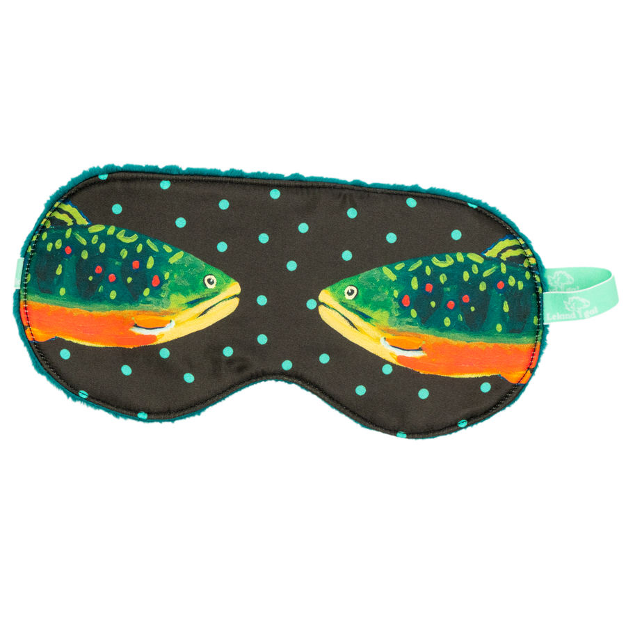 Mink Brook Trout Sleep Mask