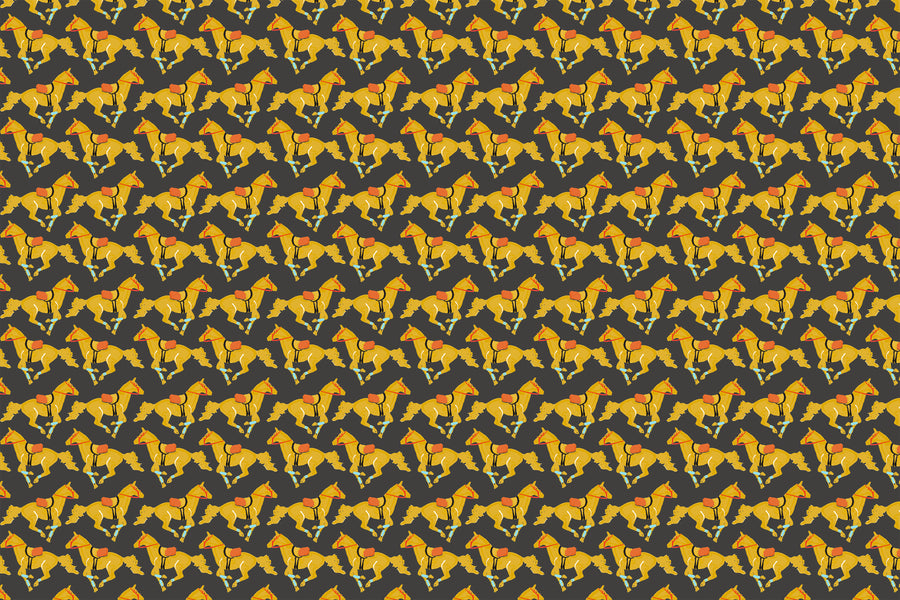 Mink Giddy Up Fabric