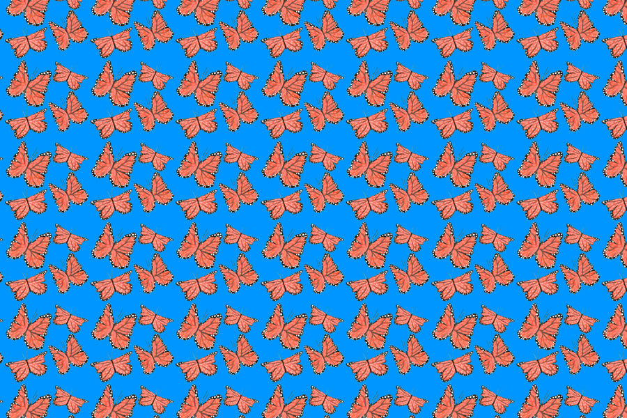 Matisse Monarchs Marching Fabric