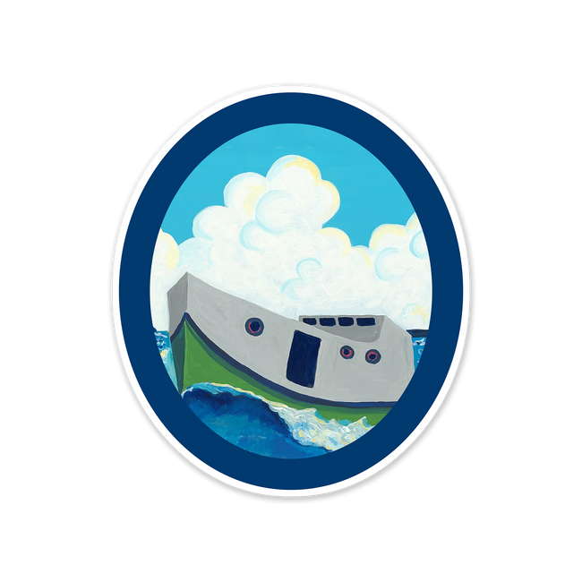 Oval Tug Decal