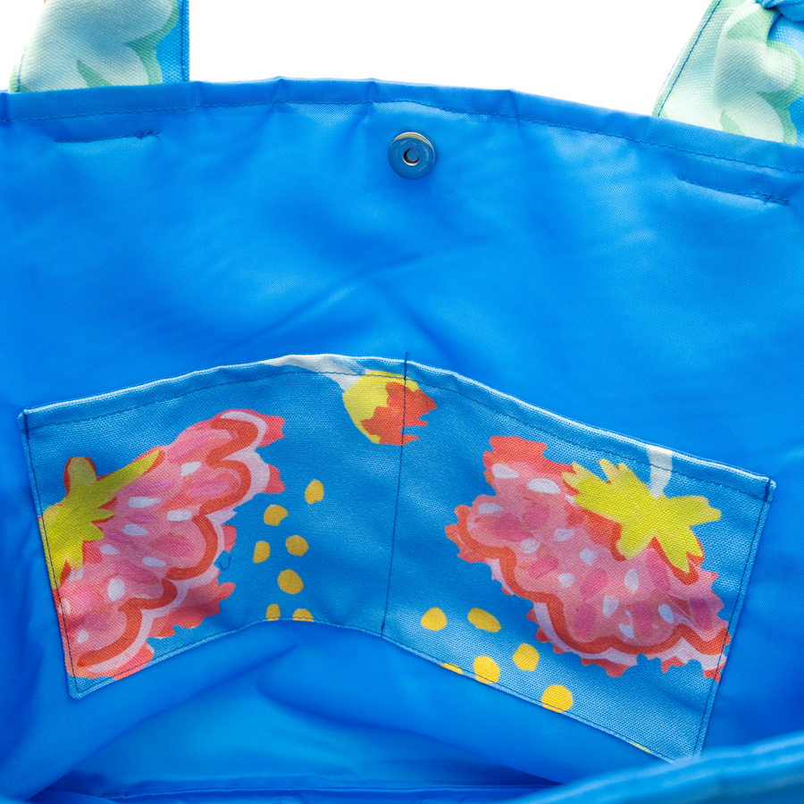 Matisse Peony Waltz/Blue Outside Bag
