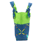 Navy Perch Lattice/Lime Outside Bag