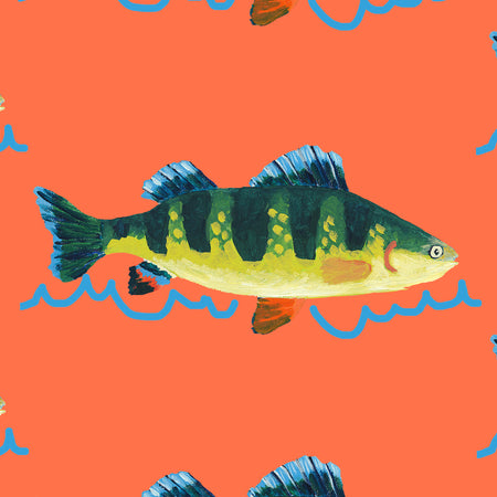 Grapefruit Perch Fabric
