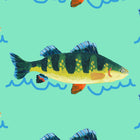 Seagreen Perch Fabric