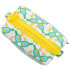 White Pickle Lattice Eco-Leather Sis Dopp