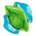 Peacock Pine/Lime Outside Bag
