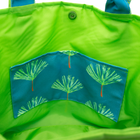 Peacock Pine/Lime Outside Bag