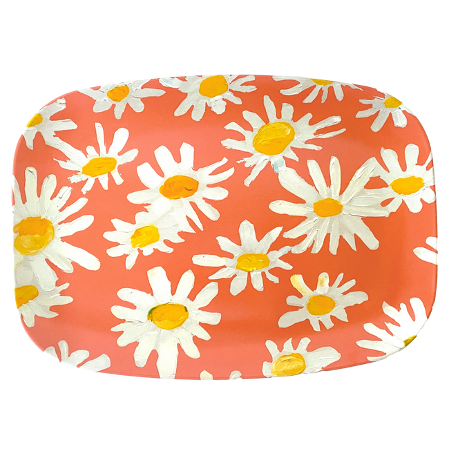 Poppy Shasta Swing Melamine Platter