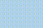 Powder Blue Breezy Blossoms Fabric