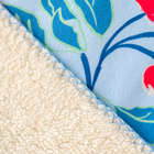 Powder Blue Cherries Jubilee Sherpa