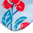 Powder Blue Cherries Jubilee Sherpa