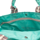 Suede Pride and Joy/Aqua Outside Bag