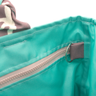 Suede Pride and Joy/Aqua Outside Bag