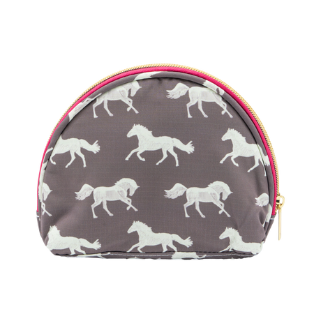Suede Pride and Joy Puffy Half Moon Pouch
