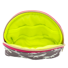 Suede Pride and Joy Puffy Half Moon Pouch