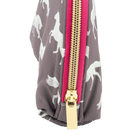 Suede Pride and Joy Puffy Half Moon Pouch