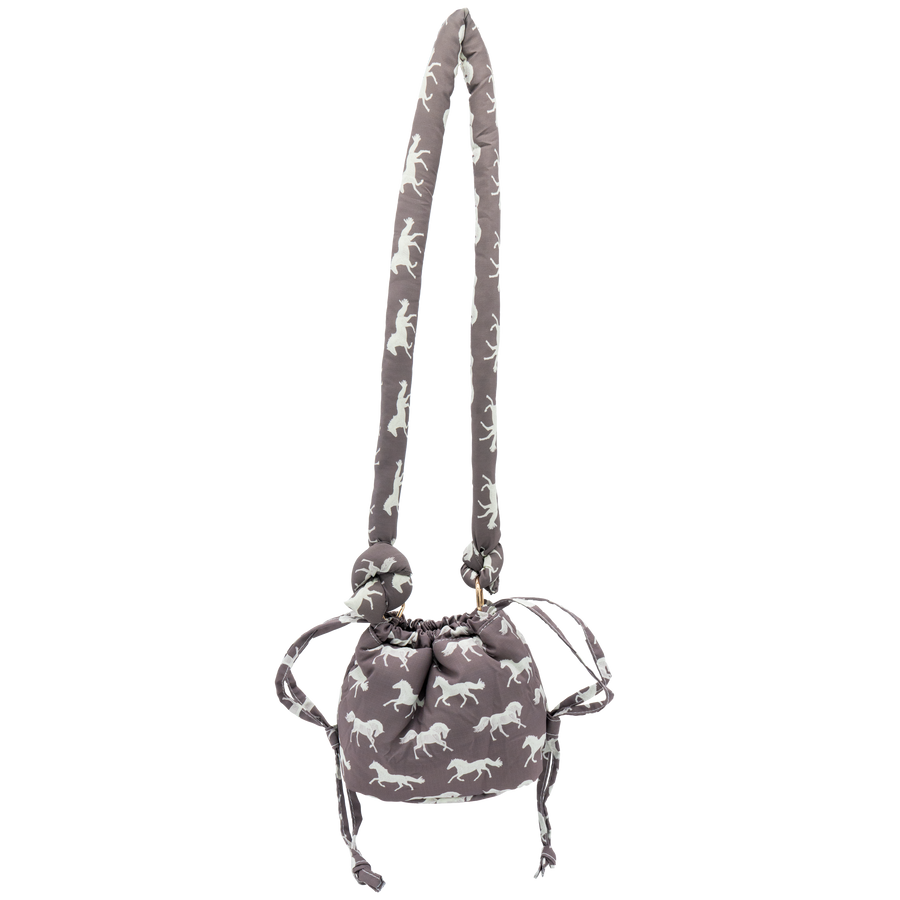 Suede Pride and Joy Puffy Purse