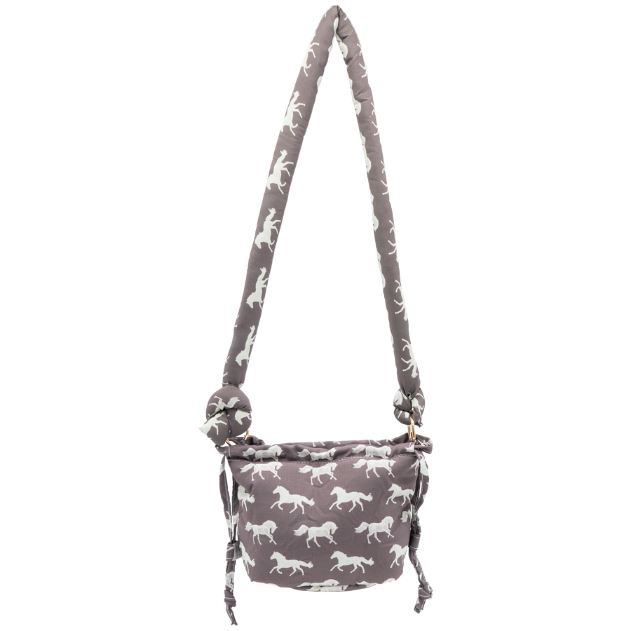 Suede Pride and Joy Puffy Purse