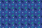 Navy Puppy Love Fabric