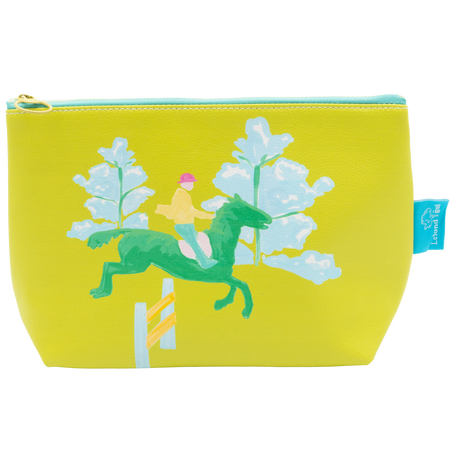 Citron Rails Up Eco-Leather Ditty Bag